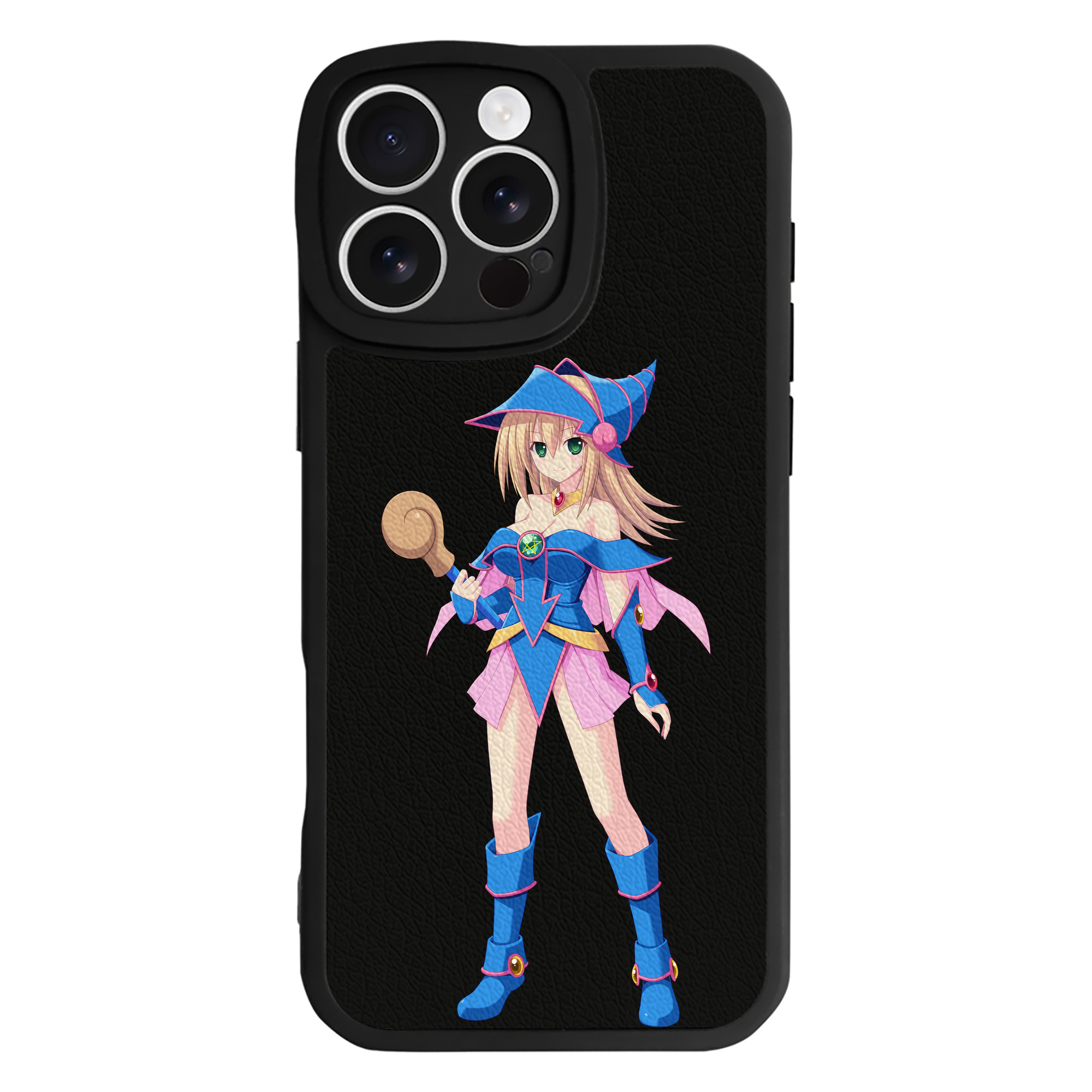 遊☆戯☆王 Yu-Gi-Oh! 【iPhone 16シリーズ対応】シリコンスマホケース（レザー調） 材質：シリコン
